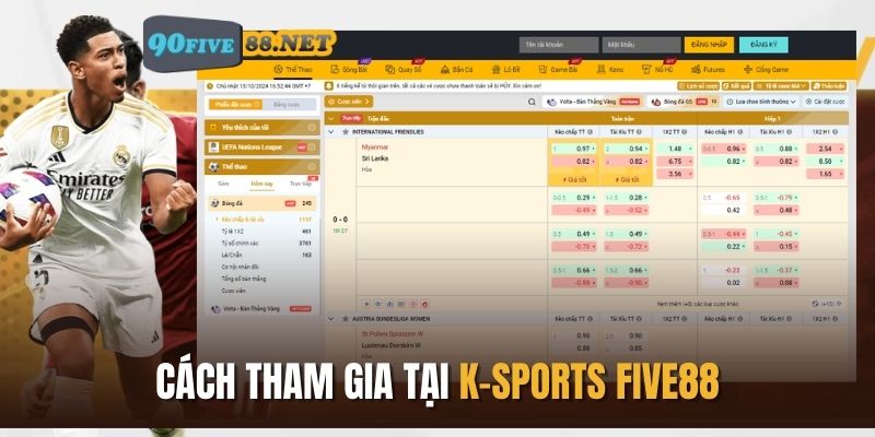 Lý do nhiều cược thủ gắn bó cùng sảnh cược K-SPORTS