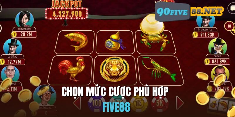 Bạn có 60 giây để chọn mức cược phù hợp 