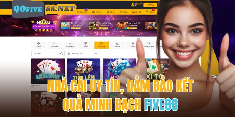 Game bài tại FIVE88 đa dạng và hấp dẫn