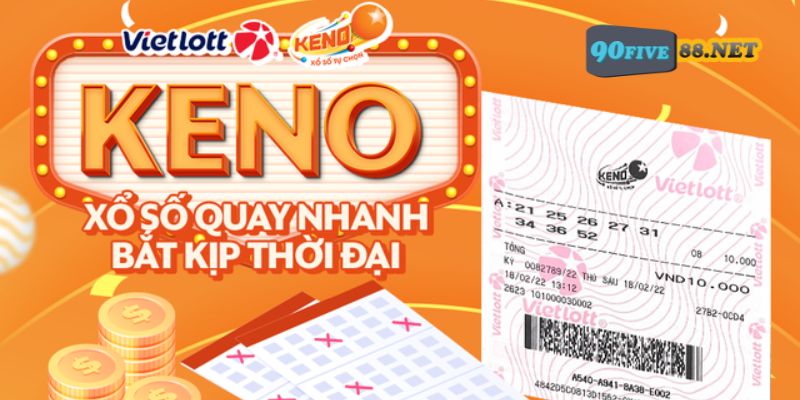 Hình thức Keno Vietlott tại FIVE88